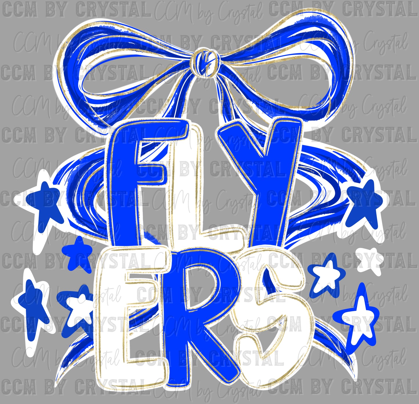 St. Jo Flyers Mascot Ready to Press Transfer DTF Transfer