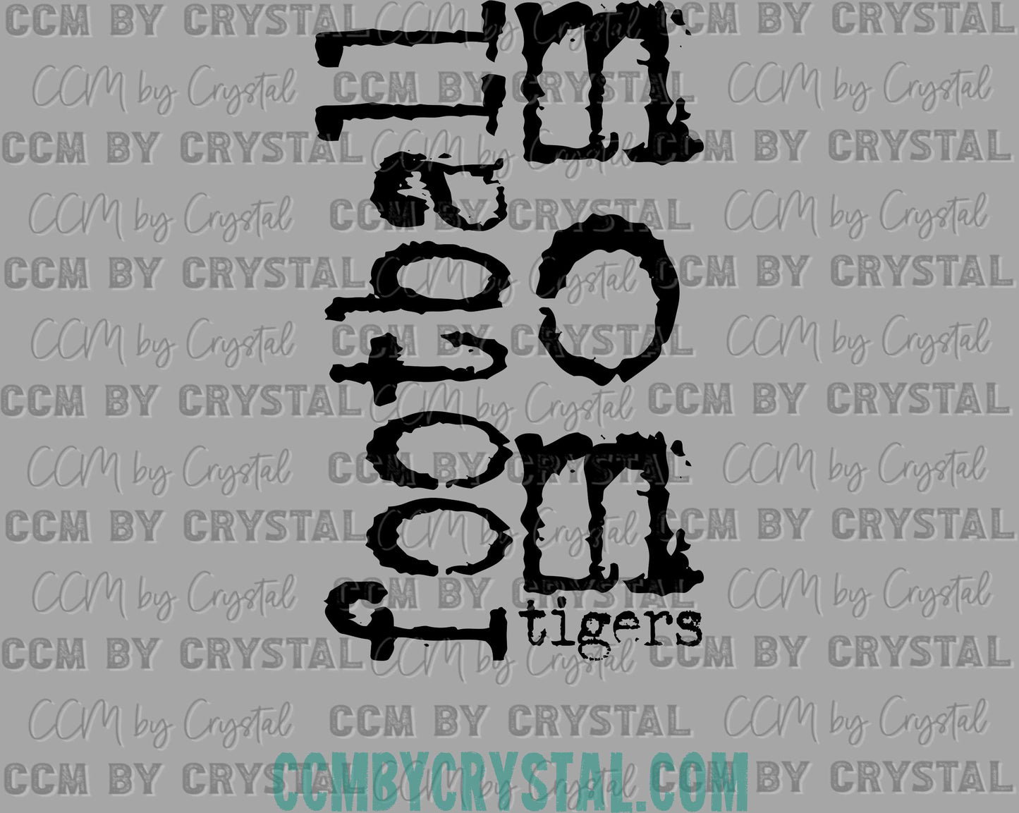 Football Mom Tigers Ready to Press Transfer DTF Transfer Sublimation Transfer