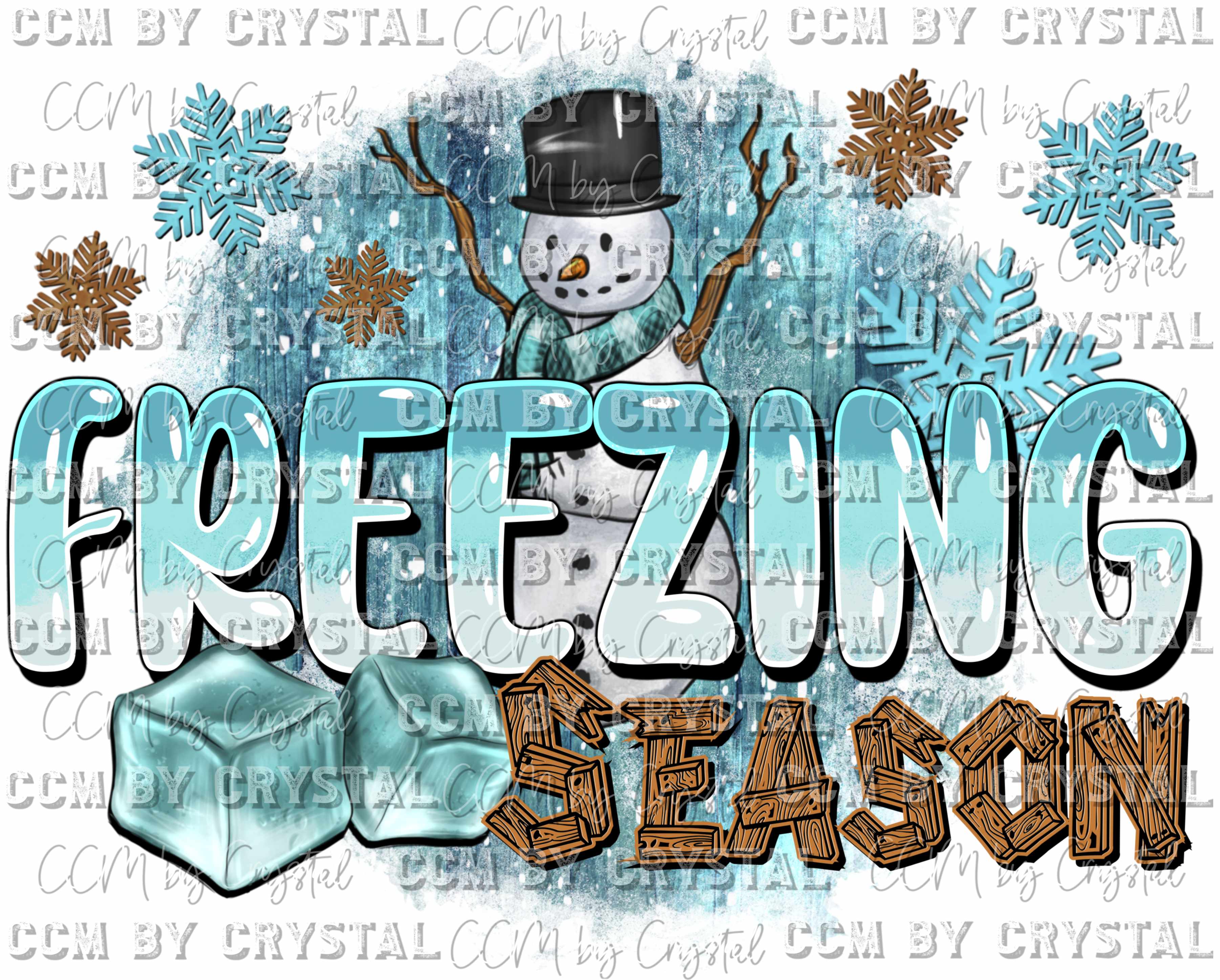 Freezing Season Winter Snowman Ready To Press Transfer CCMbyCrystal freezing-season-winter-snowman-ready-to-press-transfer-ccmbycrystal
