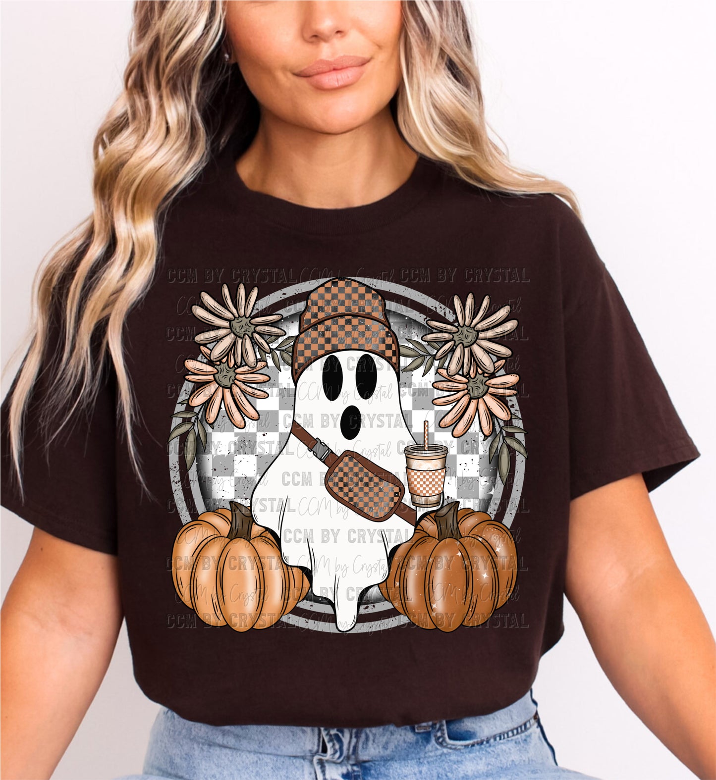 Halloween Ghost Gildan Softstyle T-Shirt