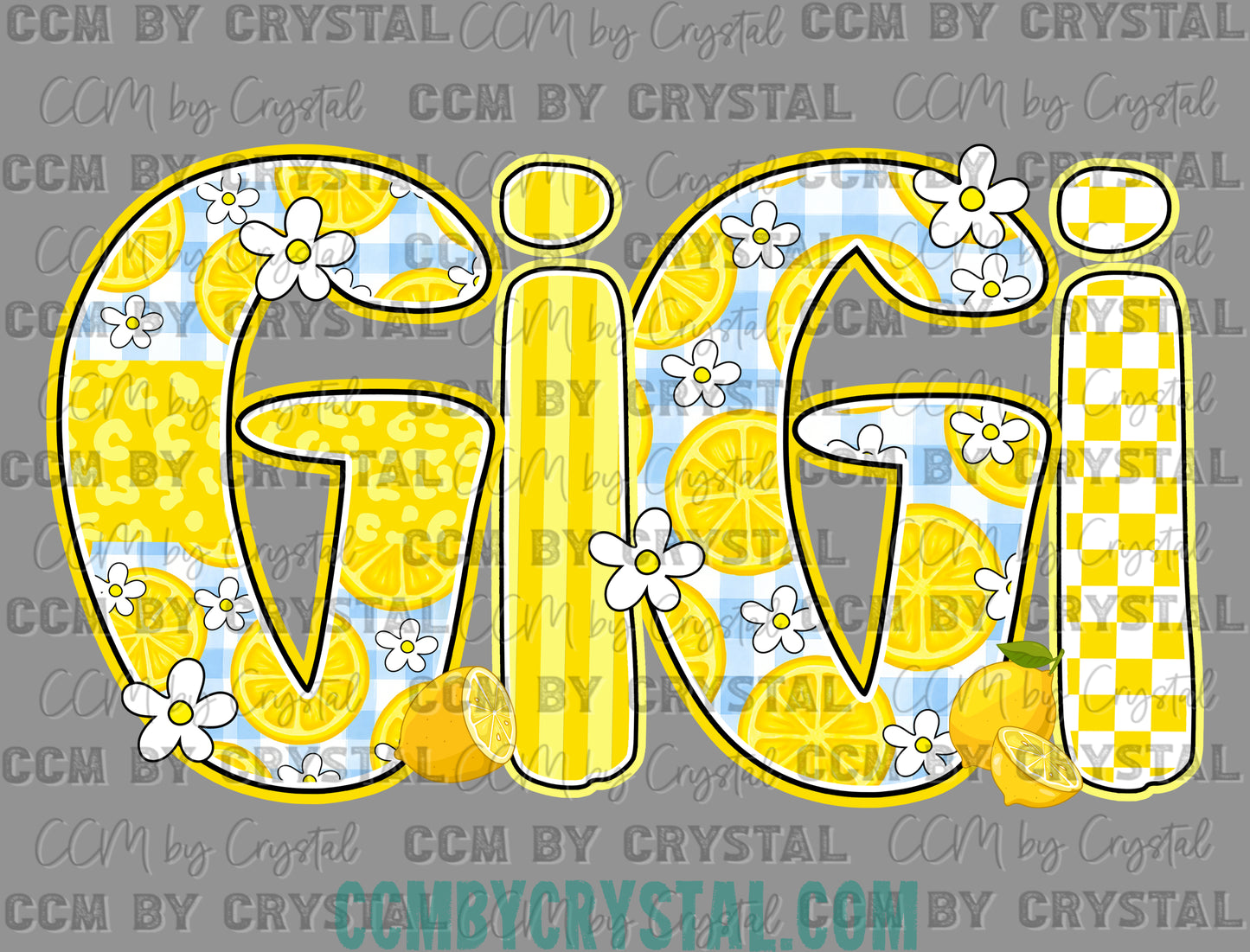 Gigi Lemons Summer Ready to Press Transfer DTF Transfer Sublimation Transfer