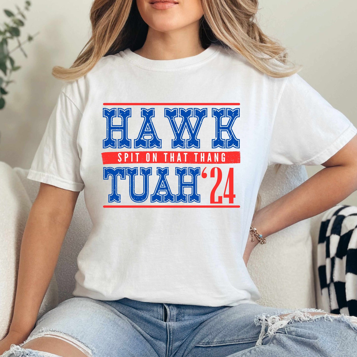 Hawk-Tuah Spit on that Thang T-Shirt Comfort Colors