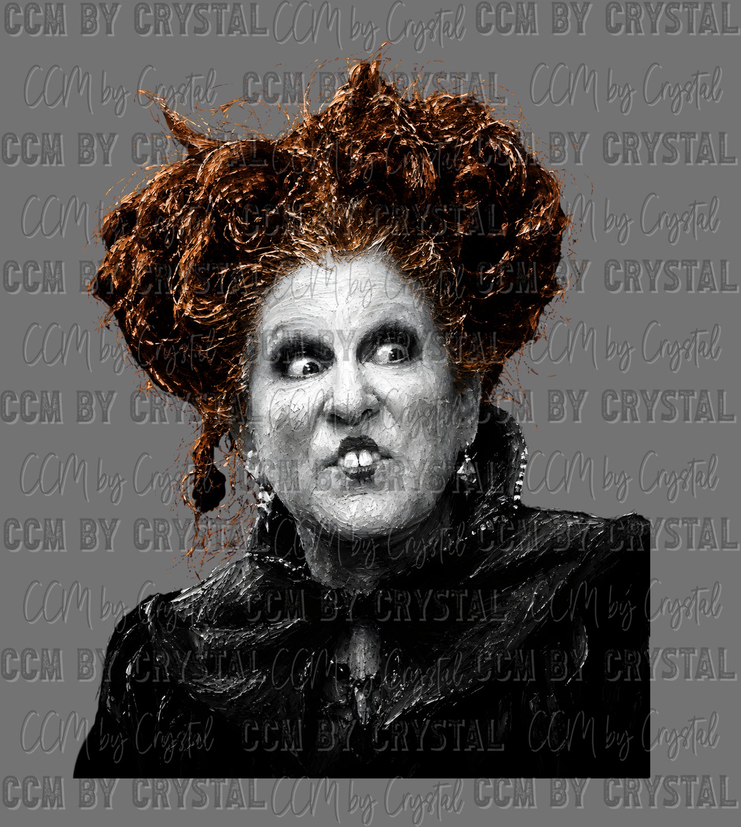 Winnie Witch SS Sisters Hocus Halloween Ready to Press DTF Transfers