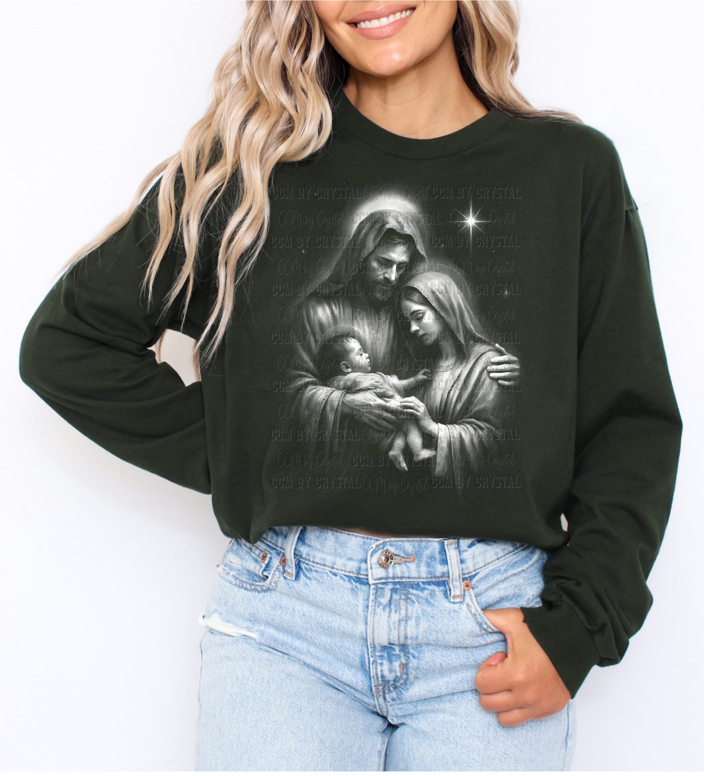 Holy Family Christmas T Shirt, Long Sleeve, Sweatshirt,
