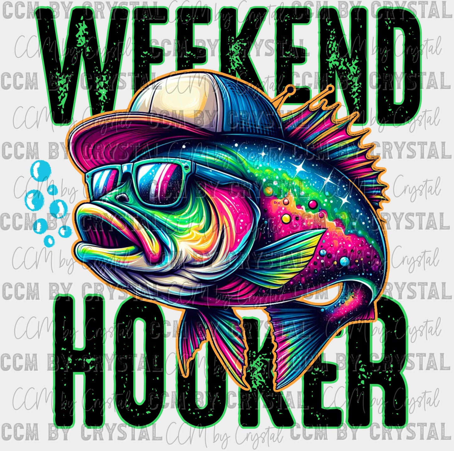 Weekend Hooker Fish Ready to Press Transfer