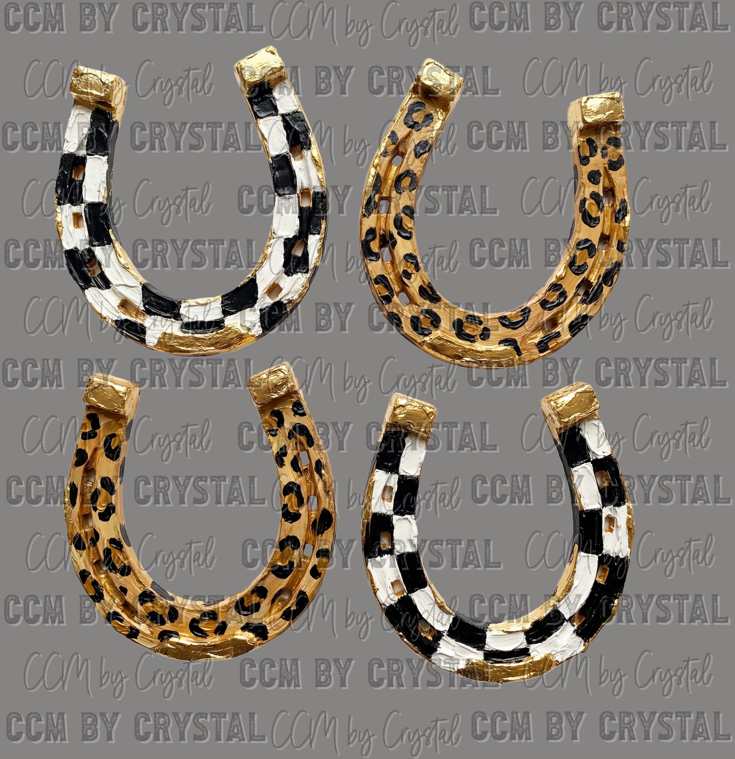 Horseshoe Ready to Press DTF Transfers Sublimation Transfers