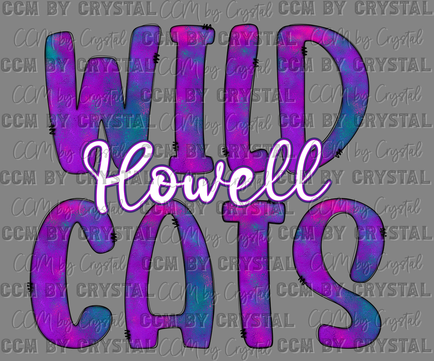 Victoria Howell Wildcats Ready to Press Transfer DTF Transfer