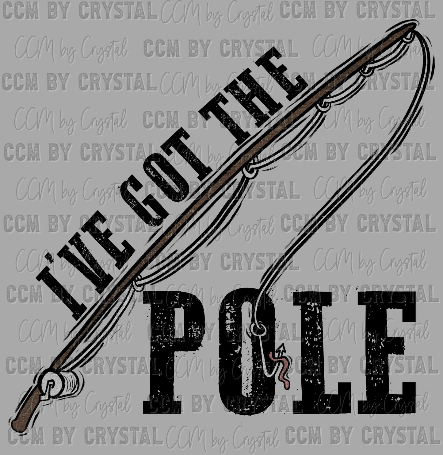 I've got the Pole Fishing Ready to Press Transfer DTF Transfer Sublimation Transfer
