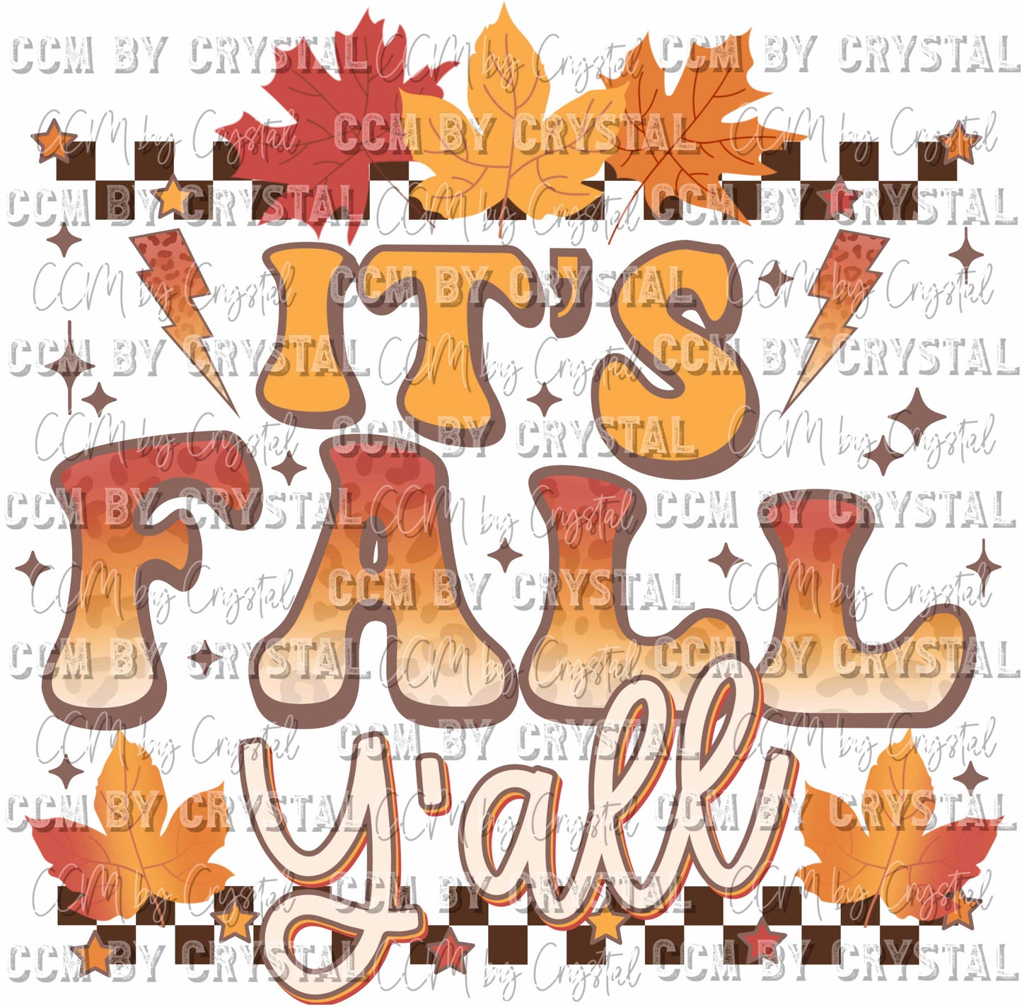 It's Fall Yall Ready to Press Transfer