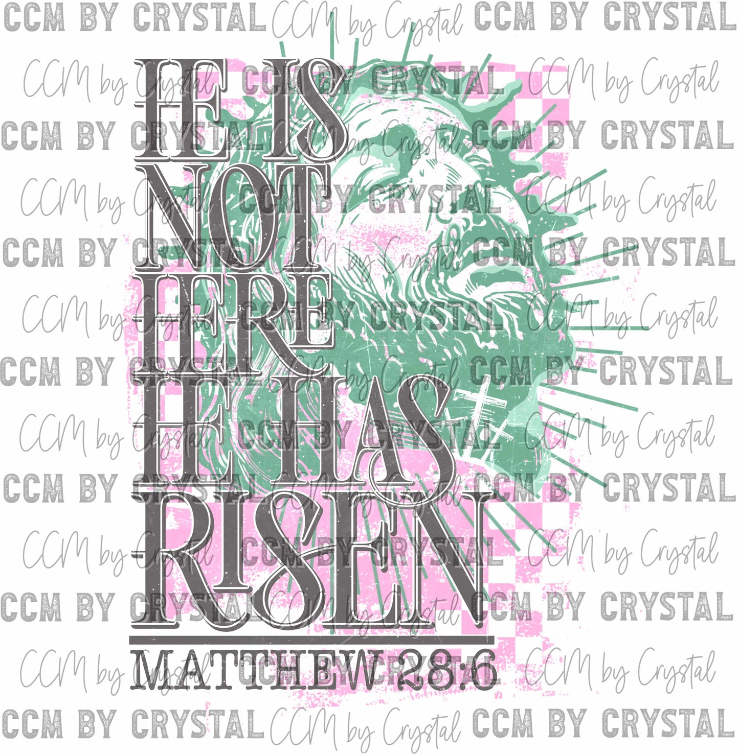 He is Not Here He Has Risen Ready to Press Transfer