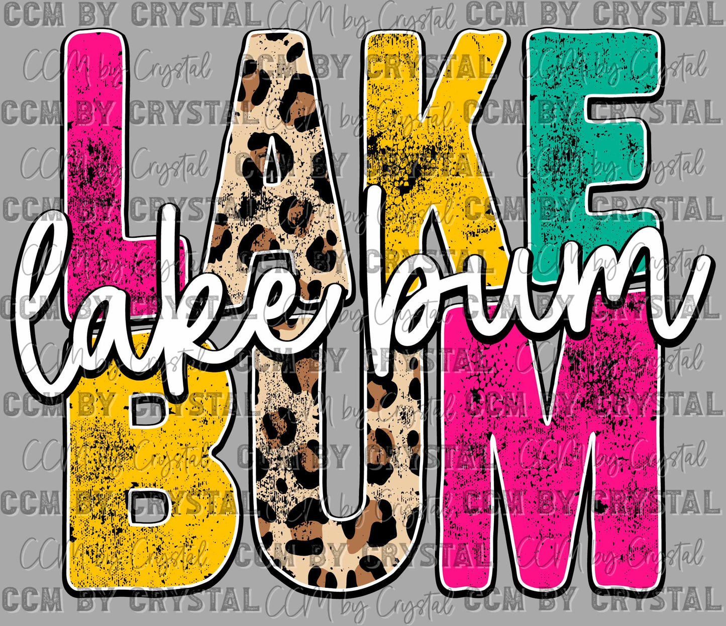 Lake Bum Ready to Press Transfer DTF Transfer Sublimation Transfer