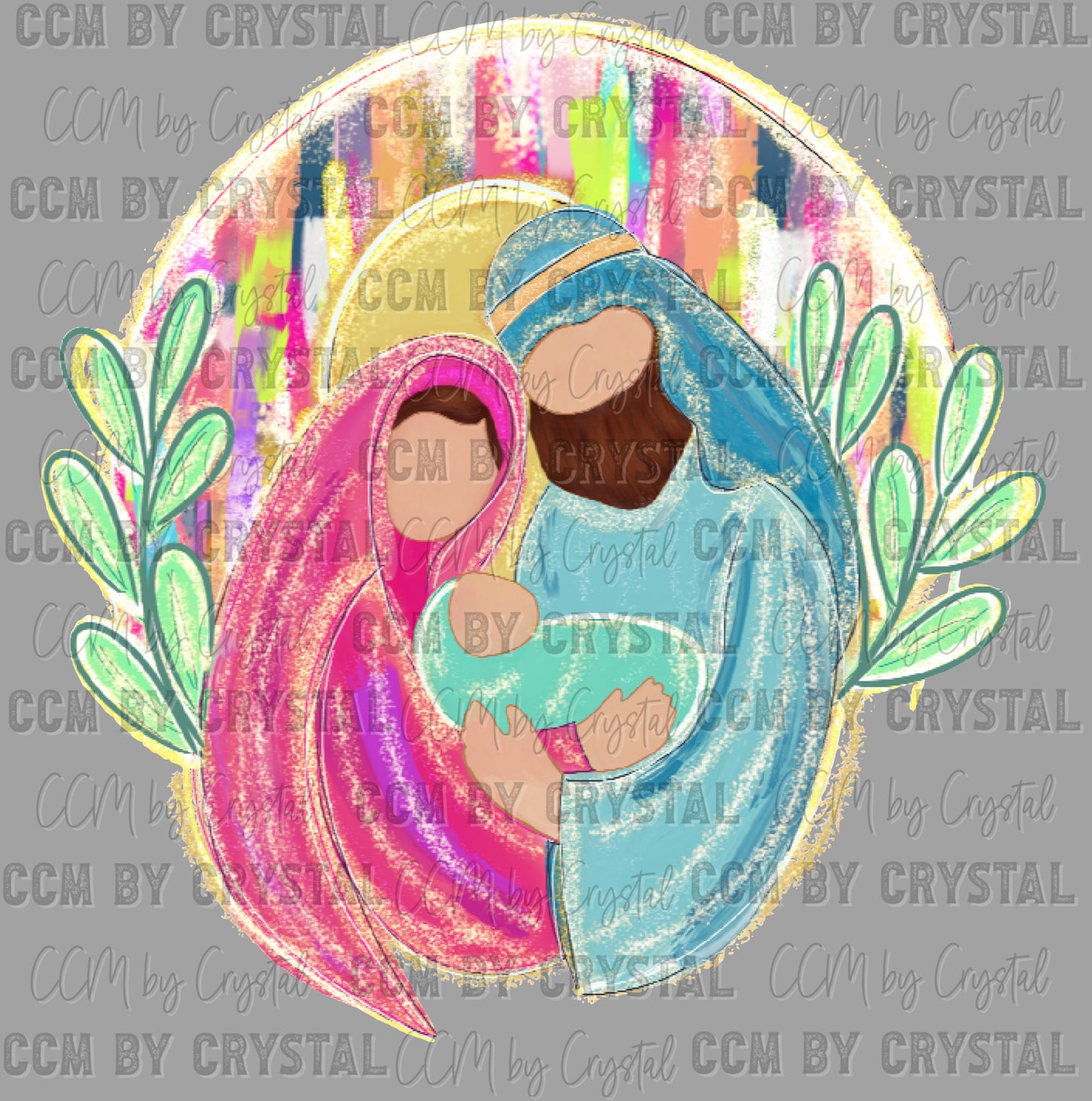 Christmas Heavens Perfect Lamb Ready to Press Transfer DTF Transfer Sublimation Transfer