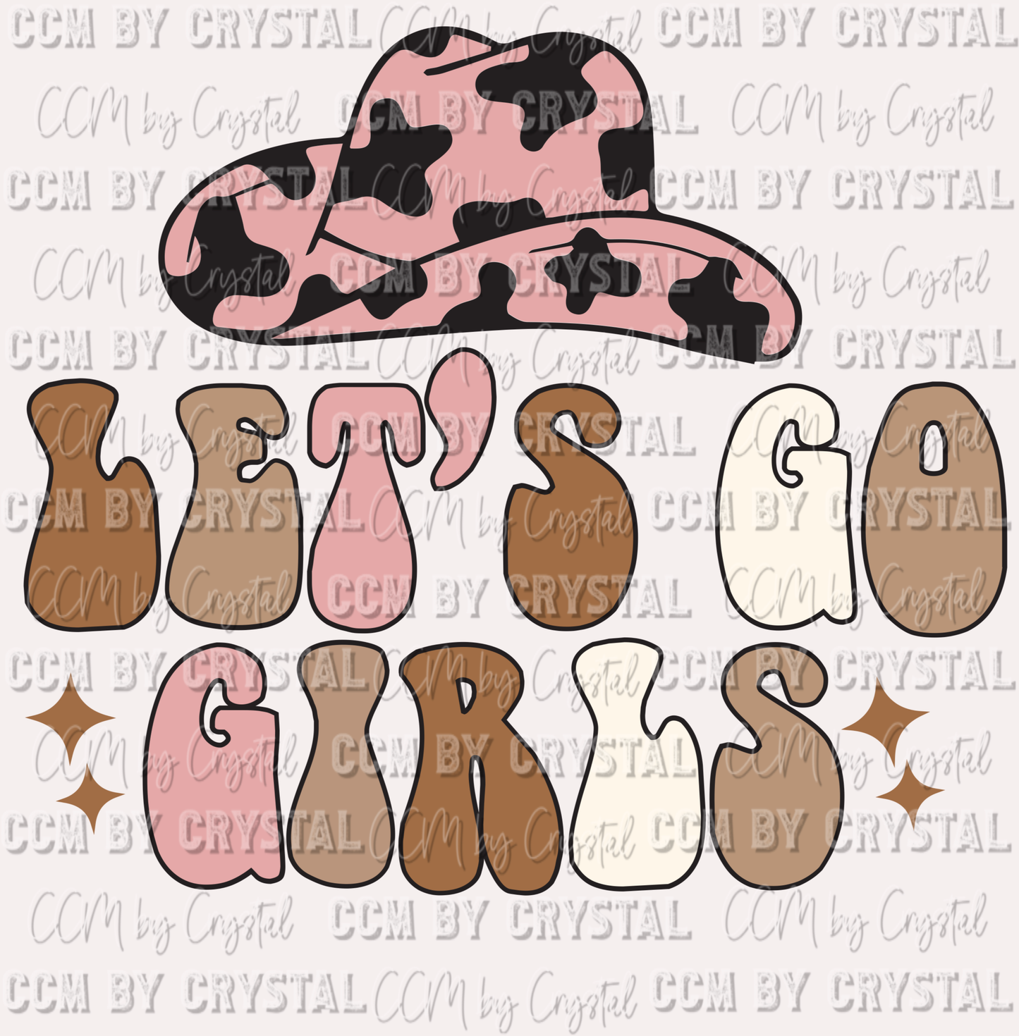 Let's Go Girls Ready to Press Transfer
