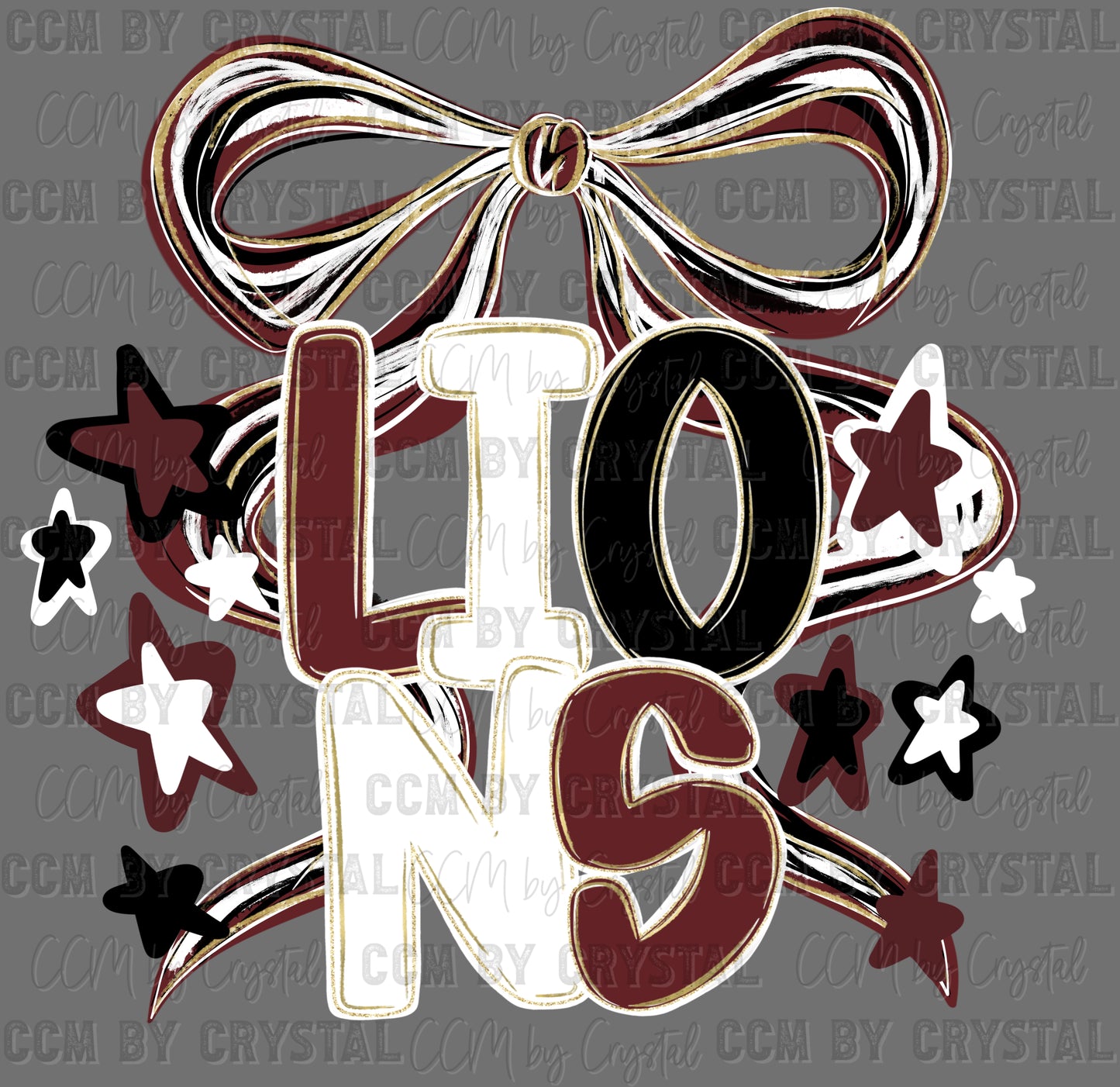 Kenedy Lions Ready to Press Transfer DTF Transfer Sublimation Transfer