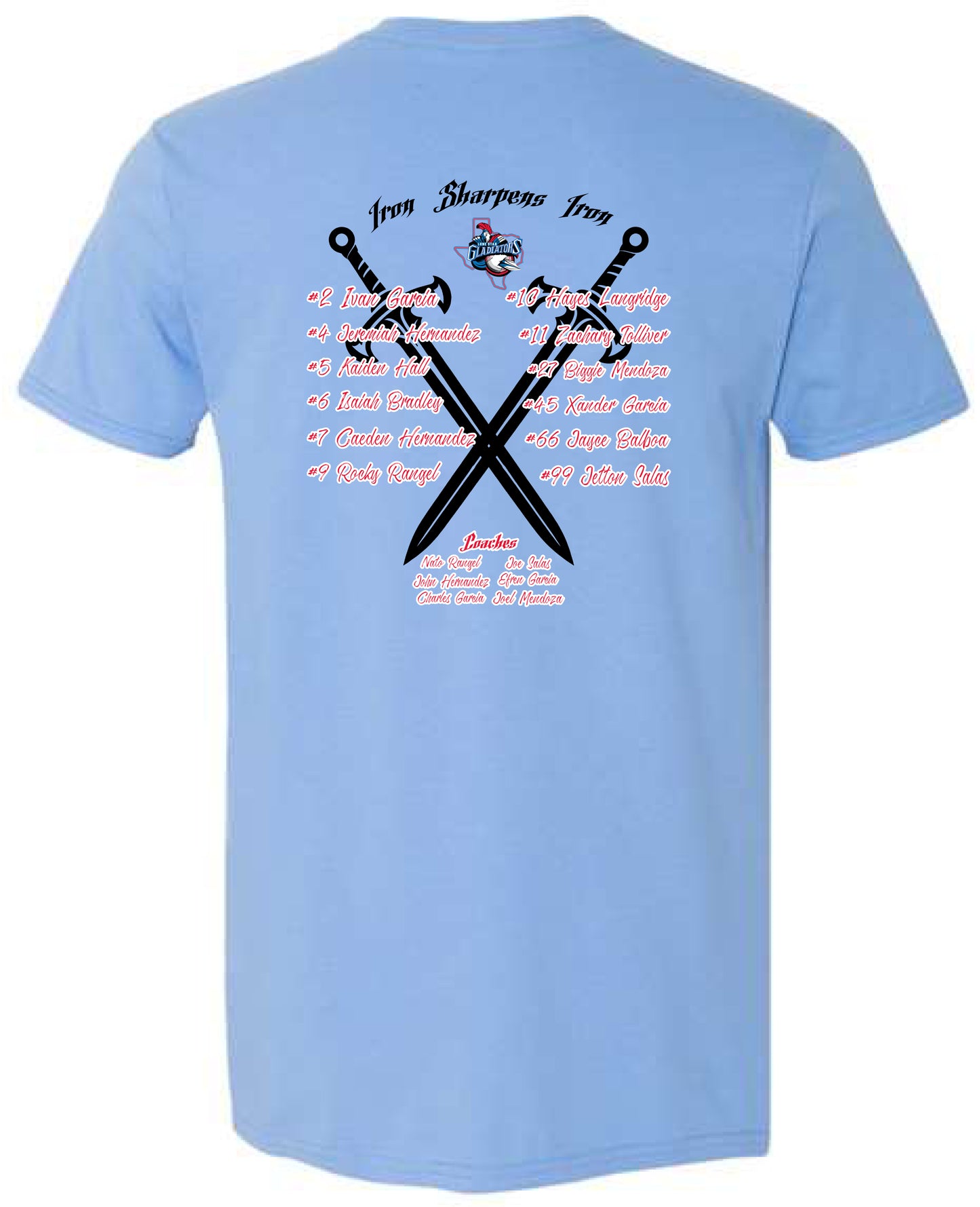 LSG 8U Roster Baseball T-Shirt