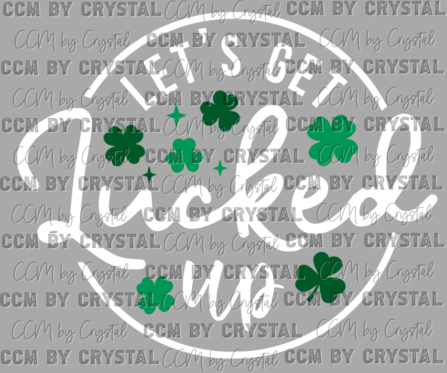 Get Lucked Up Ready to Press Transfer DTF Transfer