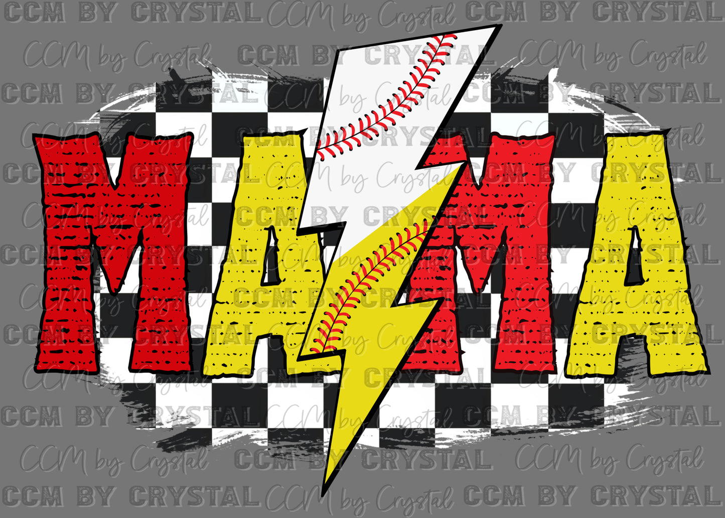 Baseball Softball Mama Ready to Press Transfer DTF Transfer Sublimation Transfer