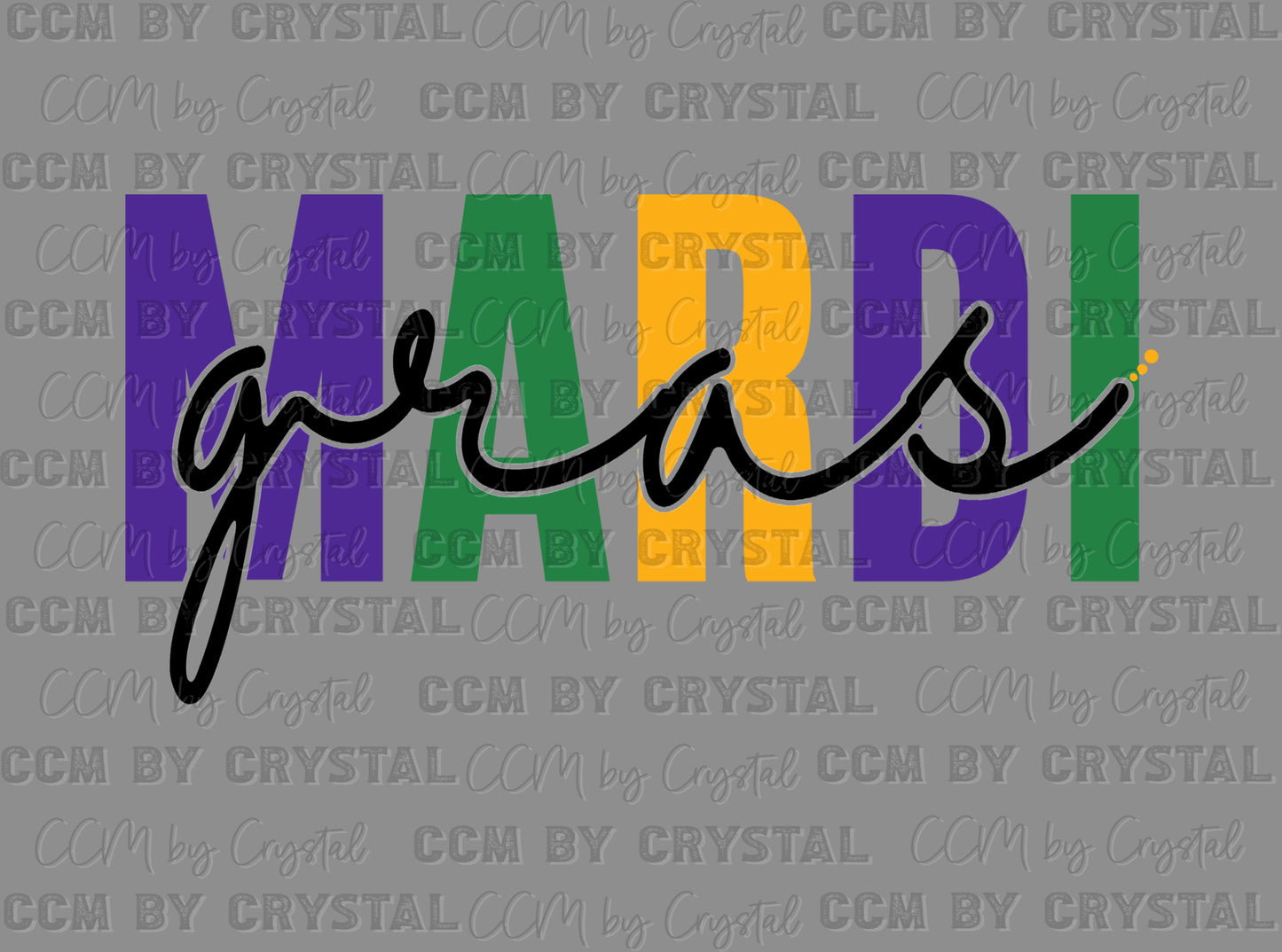 Mardi Gras UV DTF Transfer Sticker UV Transfer Ready to Apply