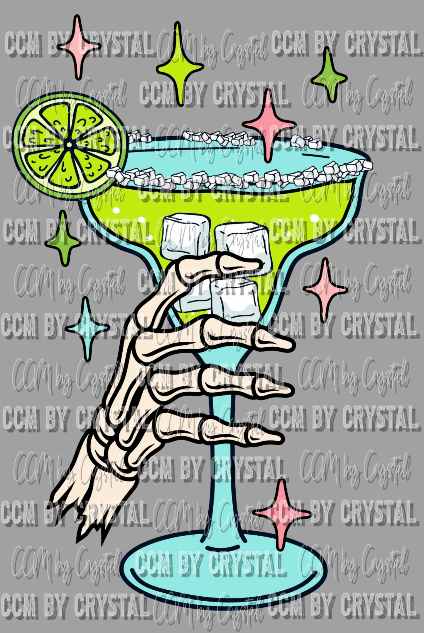 Margarita Fiesta Cinco de Mayo Pocket Ready to Press Transfer DTF Transfer Sublimation Transfer