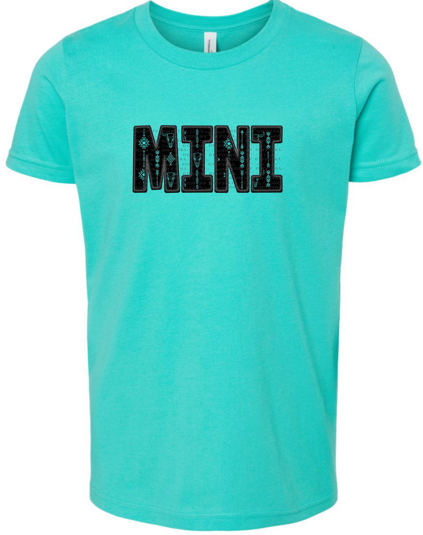 Western Mini Aztec DTF T-Shirt