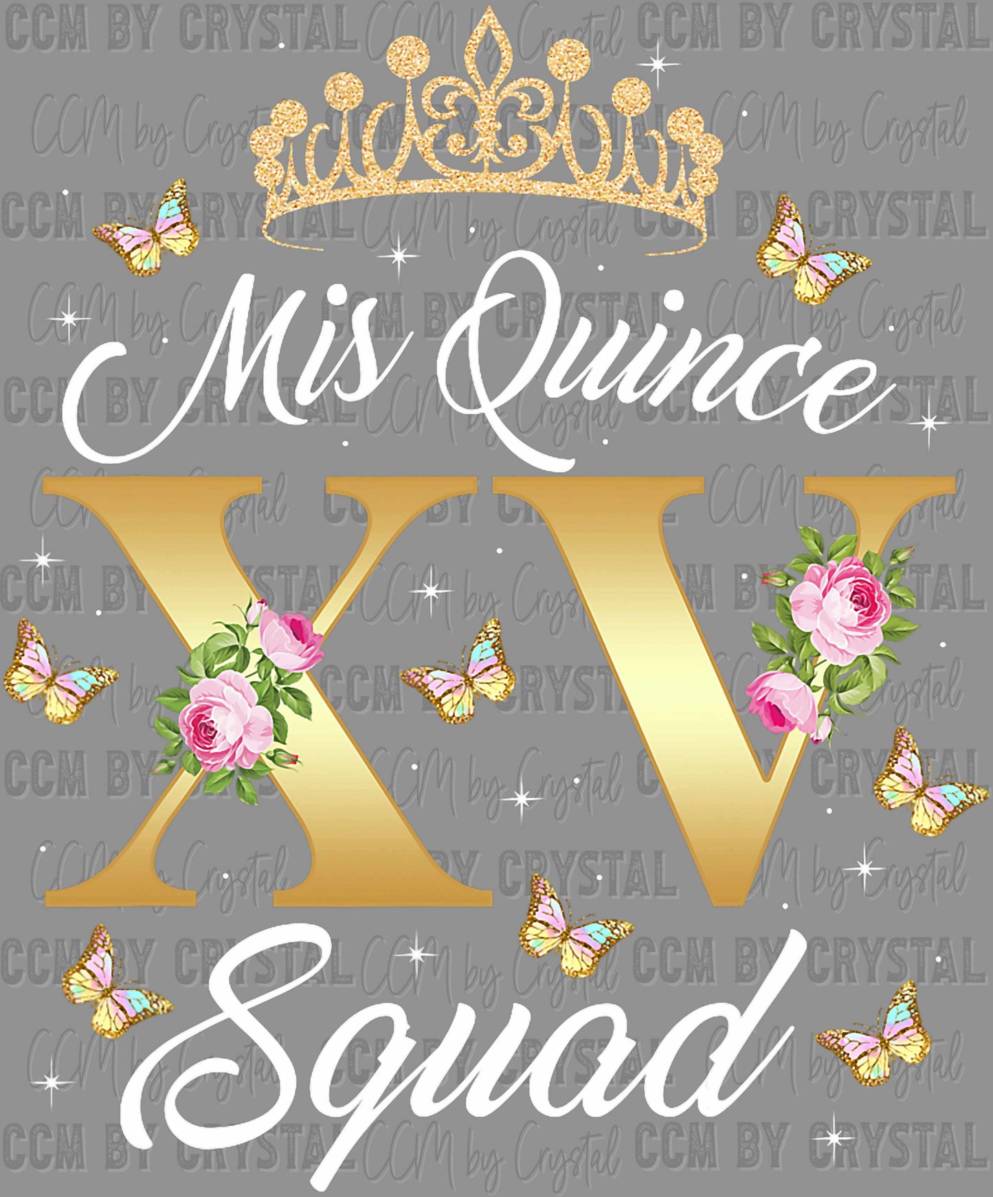 Mis Quince XV Squad Ready to Press DTF Transfers