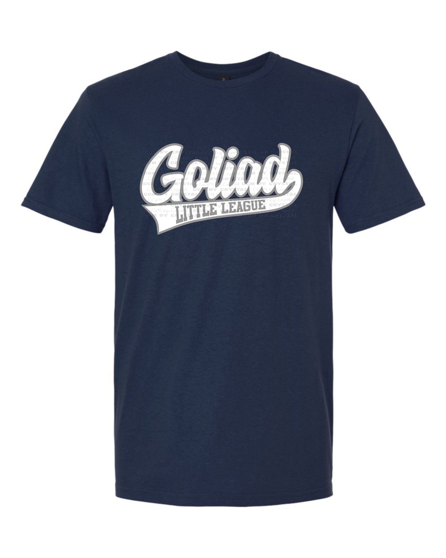 Goliad LL Minor G/Minor B/Coach Pitch B/Major G Navy/Grey T-Shirt
