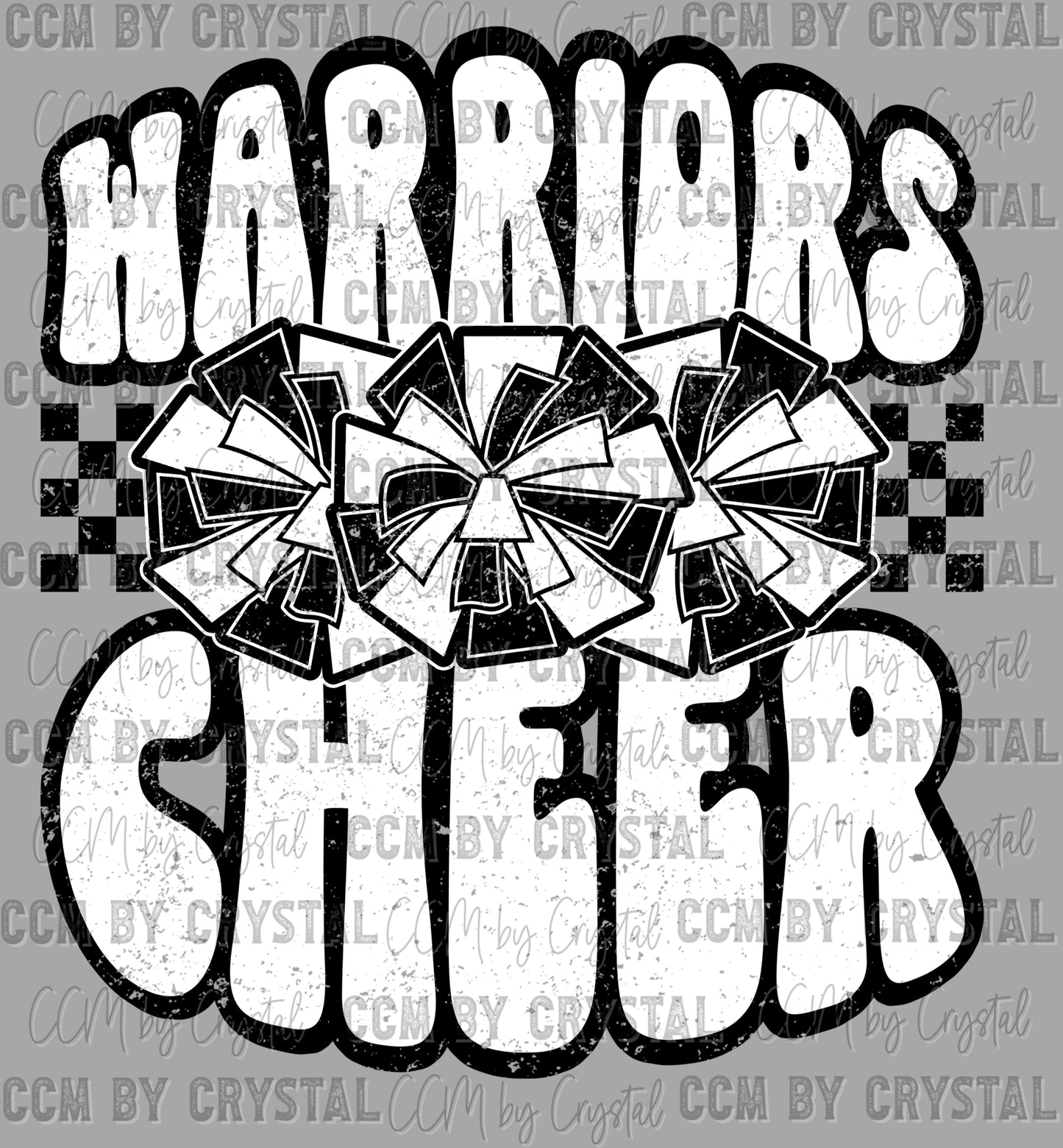 Warriors Cheer DTF Transfer Sublimation Transfer
