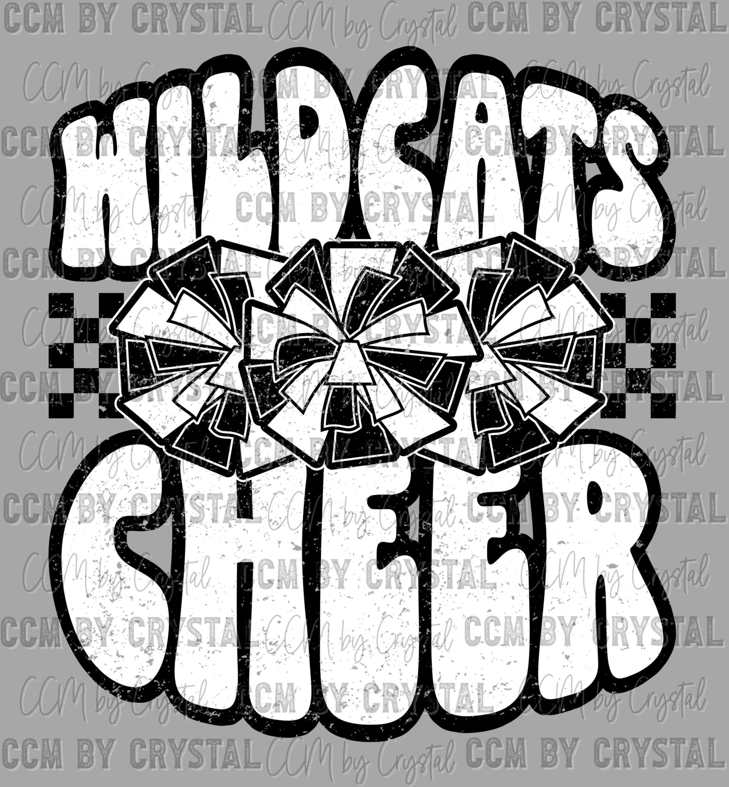 Wildcats Cheer DTF Transfer Sublimation Transfer