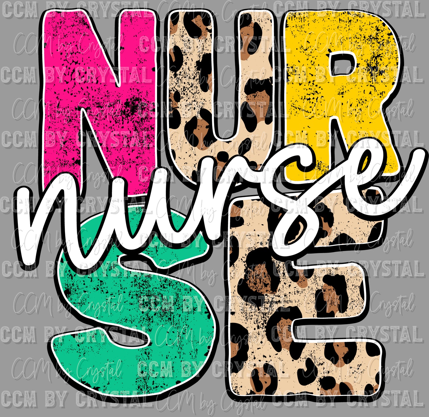 Nurse Ready to Press Transfer DTF Transfer Sublimation Transfer