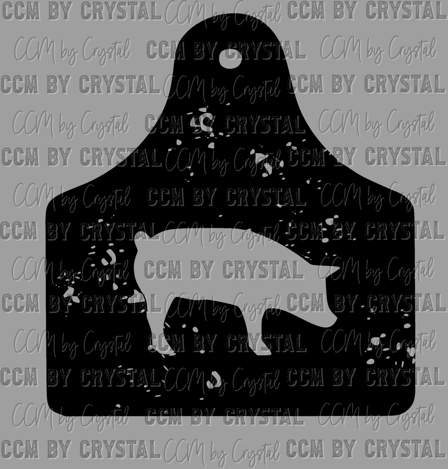 Pig Tag Western Rodeo Ready to Press Instant Peel DTF Transfers Sublimation Transfers