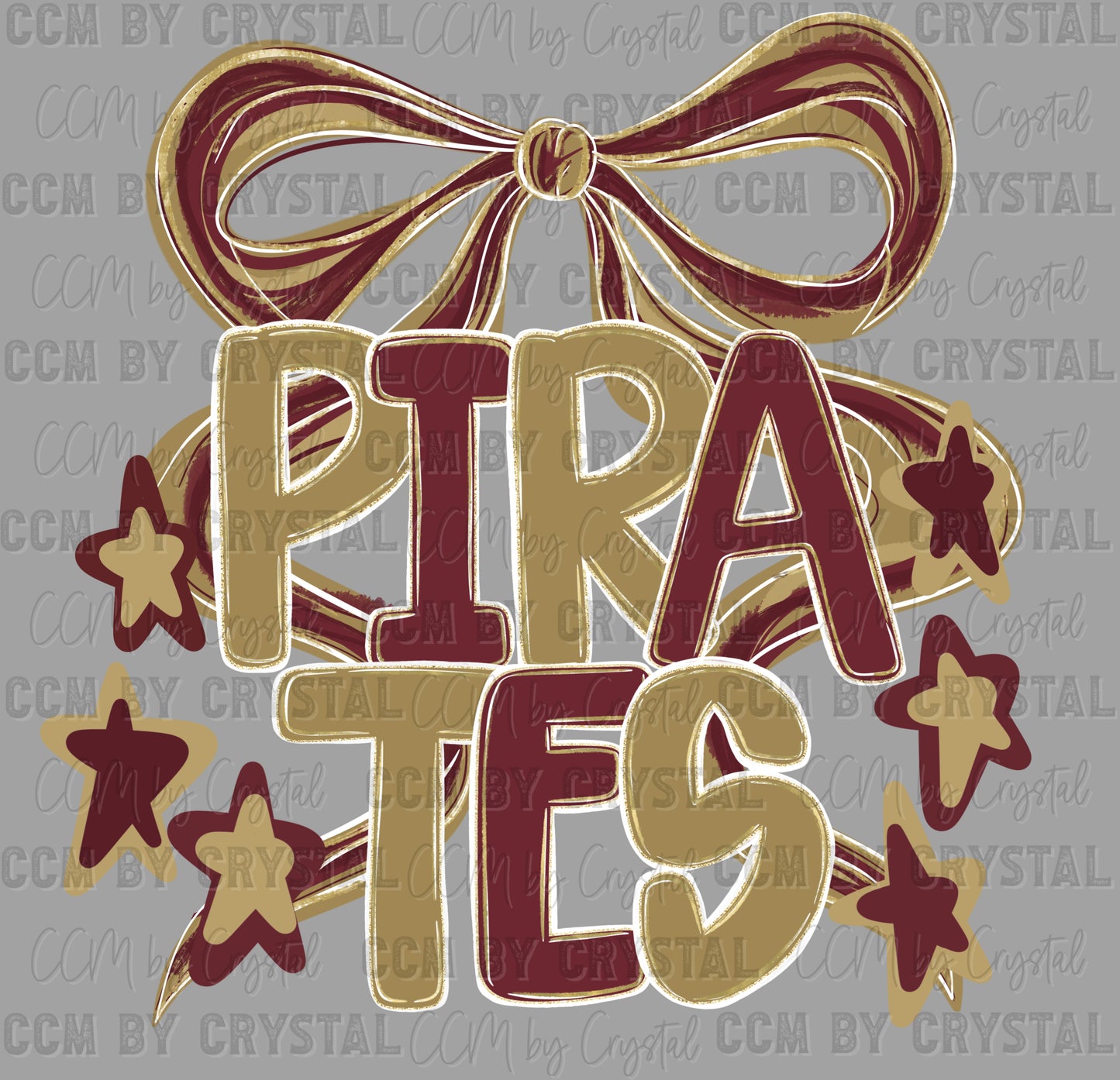 Nordheim Pirates Mascot Ready to Press Transfer DTF Transfer Sublimation Transfer