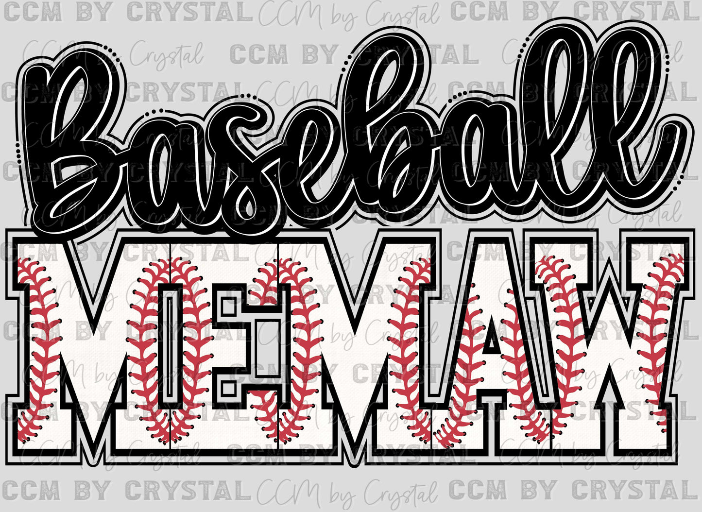 Baseball Memaw Ready to Press Transfer