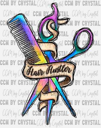 Hair Hustler Ready to Press Transfer