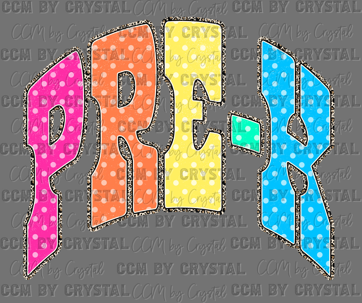 Pre-K Colorful Back to School Back to School Ready to Press DTF Transfers Sublimation Transfers (