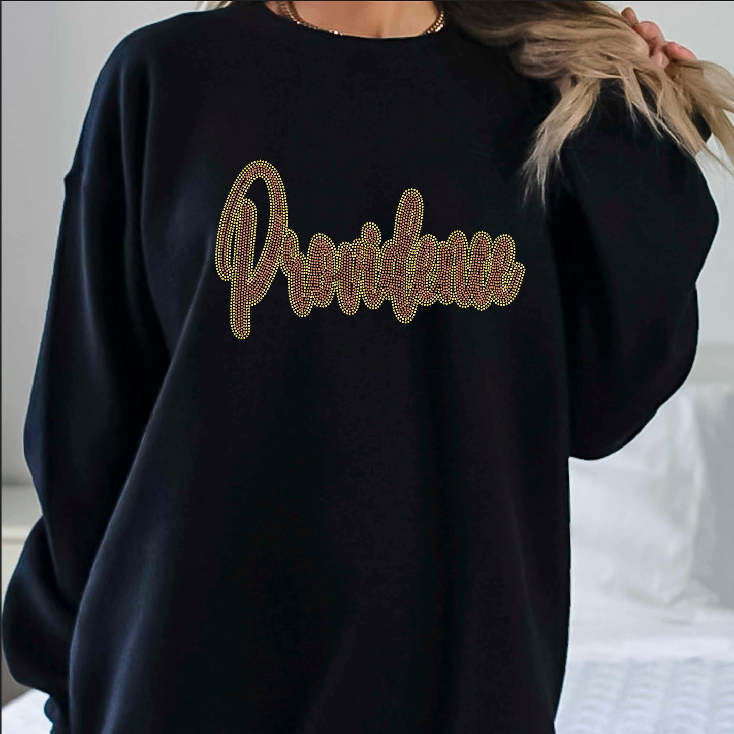 Providence 2-Color Approximately 11" wide Spangle Transfer