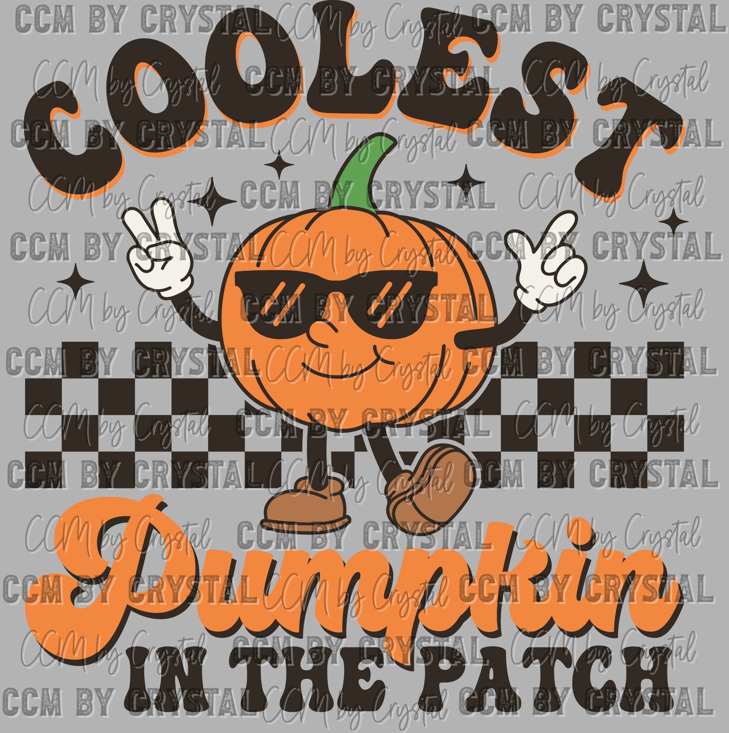 Fall Coolest Pumpkin in the Patch Boy Ready to Press Transfer DTF Transfer Sublimation Transfer