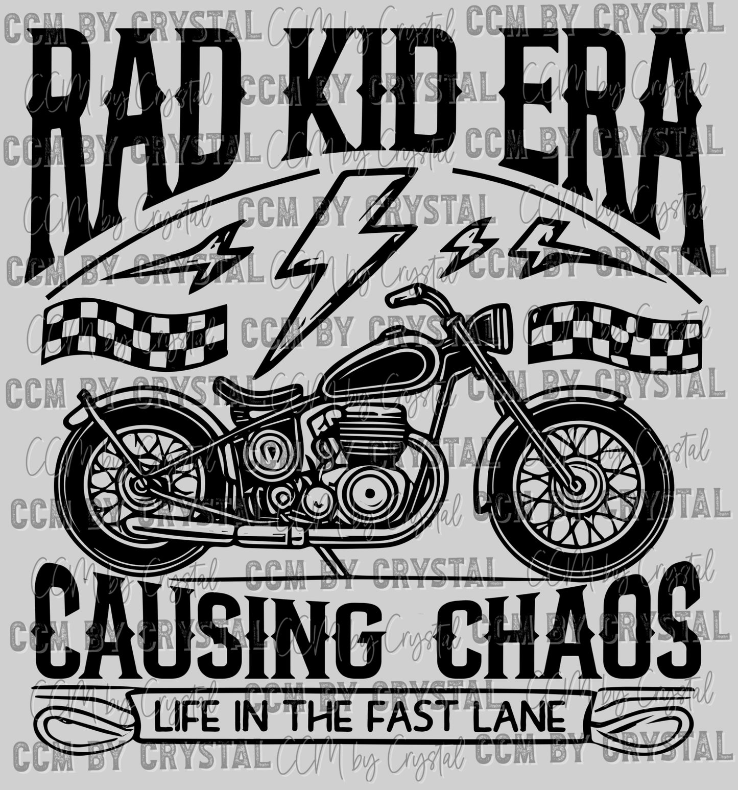 Rad Kid Era Ready to Press Transfer DTF Transfer Sublimation Transfer