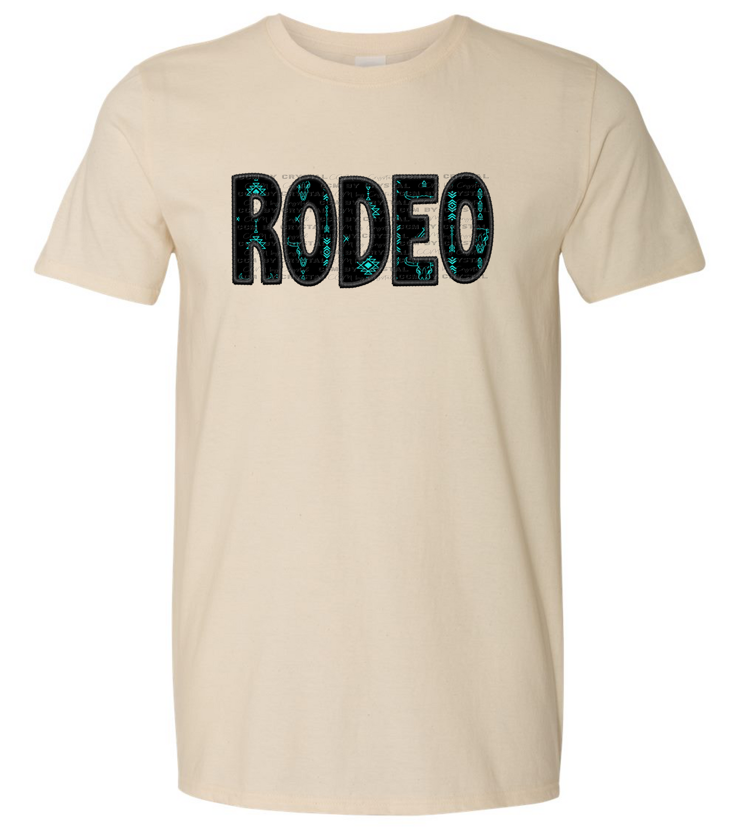 Western Rodeo Aztec DTF Western T-Shirt