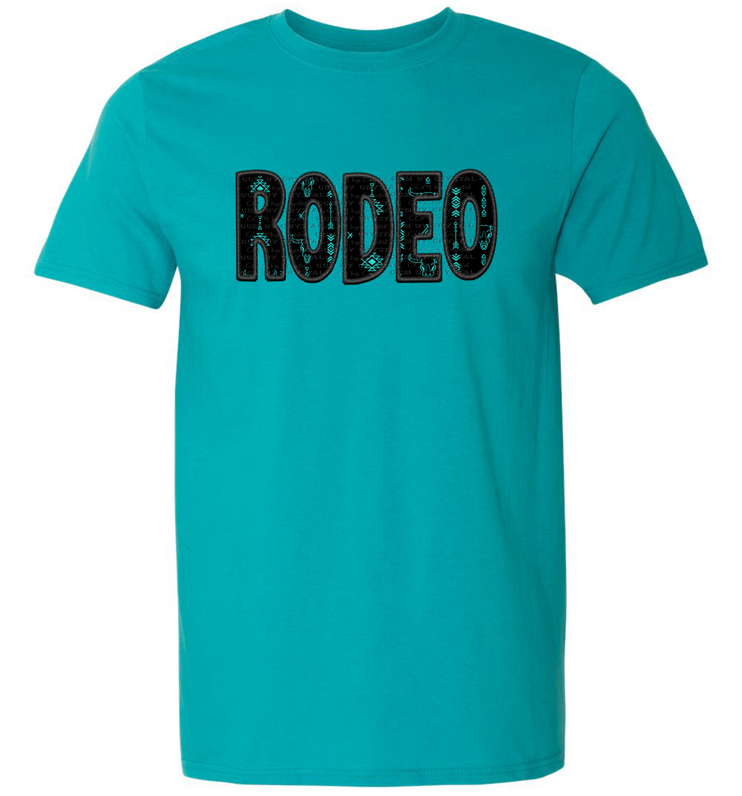 Western Rodeo Aztec DTF Western T-Shirt