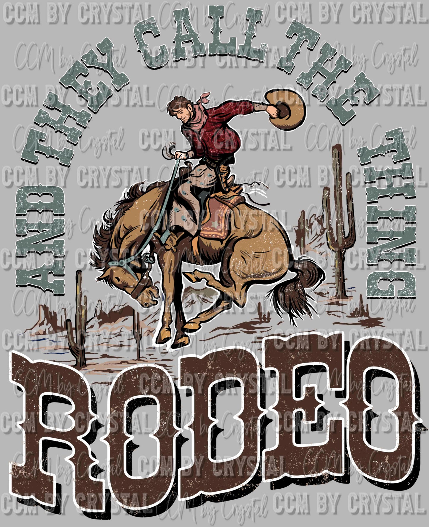 Rodeo Ready to Press Transfer DTF Transfer Sublimation Transfer