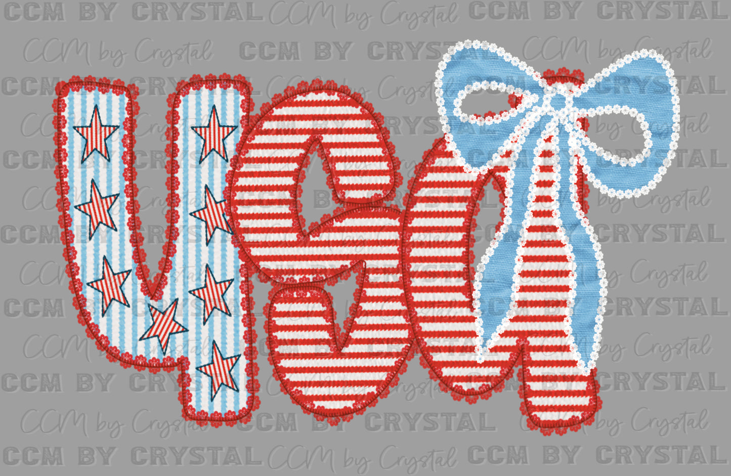 USA Fourth of July 4th Patriotic Ready to Press Transfer DTF Transfer Sublimation Transfer