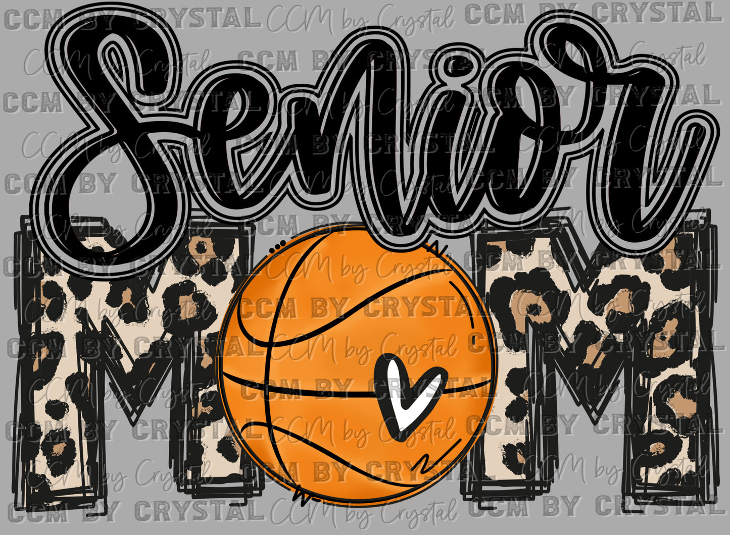 Senior Mom Basketball Ready to Press Transfer DTF Transfer Sublimation Transfer