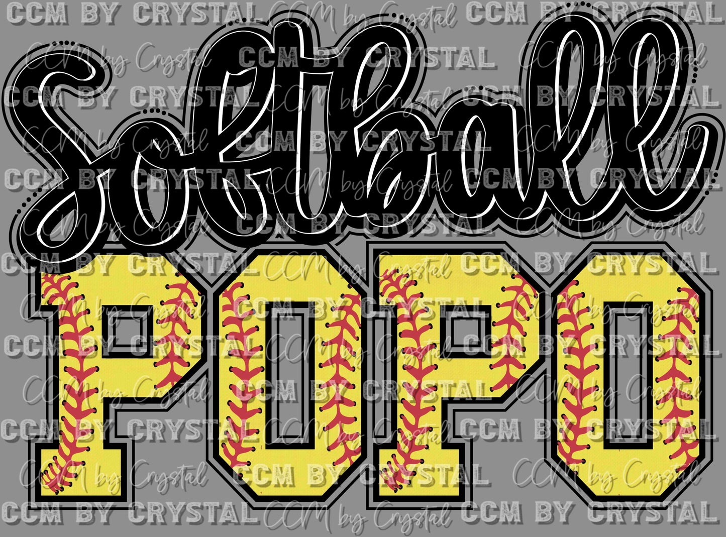 Softball Popo Ready to Press Transfer