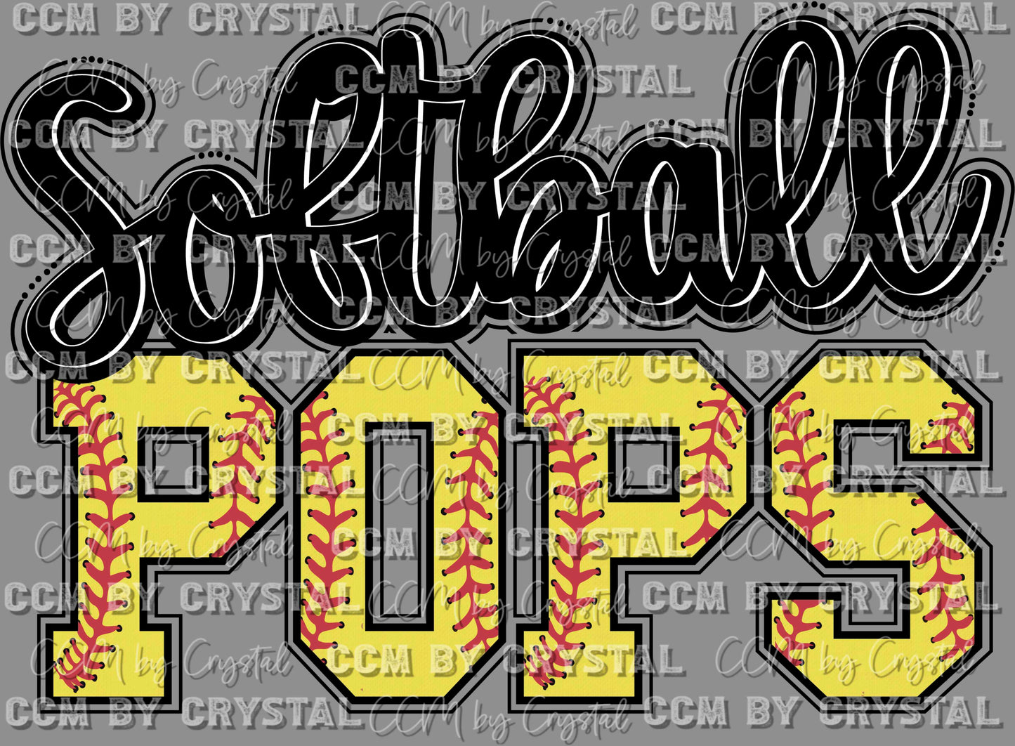 Softball Pops Ready to Press Transfer