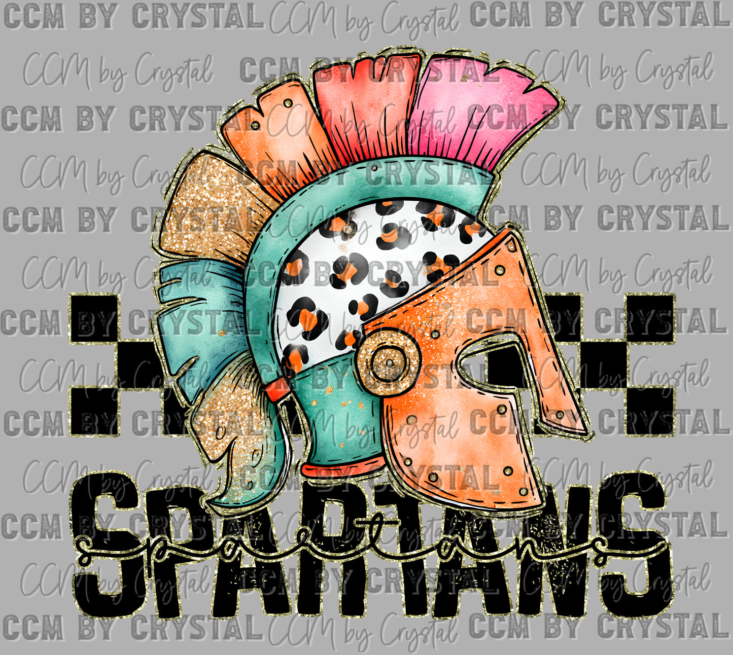 Spartans Ready to Press Transfer DTF Transfer Sublimation Transfer