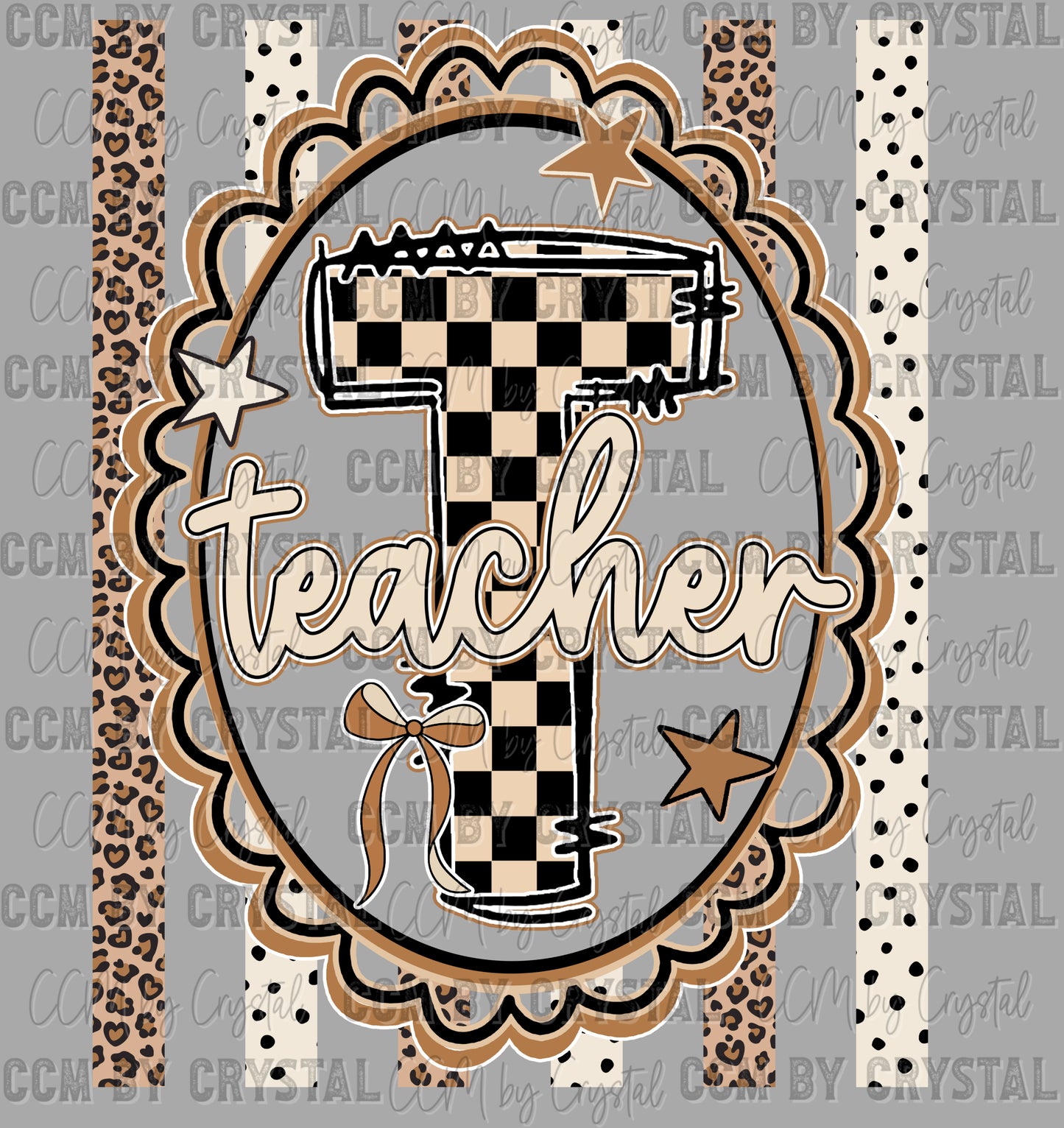 Teacher Back to School Ready to Press DTF Transfers Sublimation Transfers