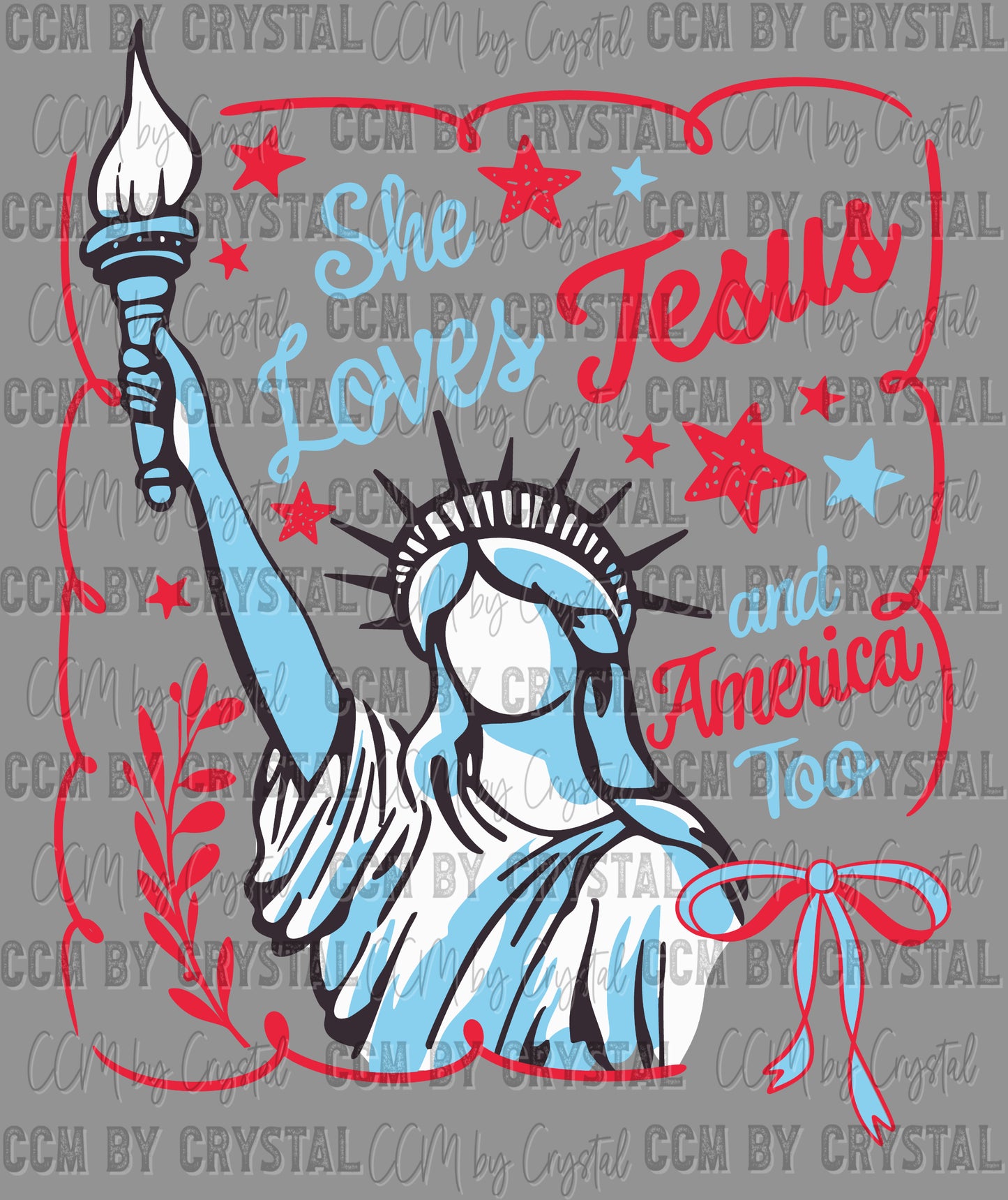 She Loves Texas and America 4th of July USA Patriotic Ready to Press DTF Transfers Sublimation Transfers