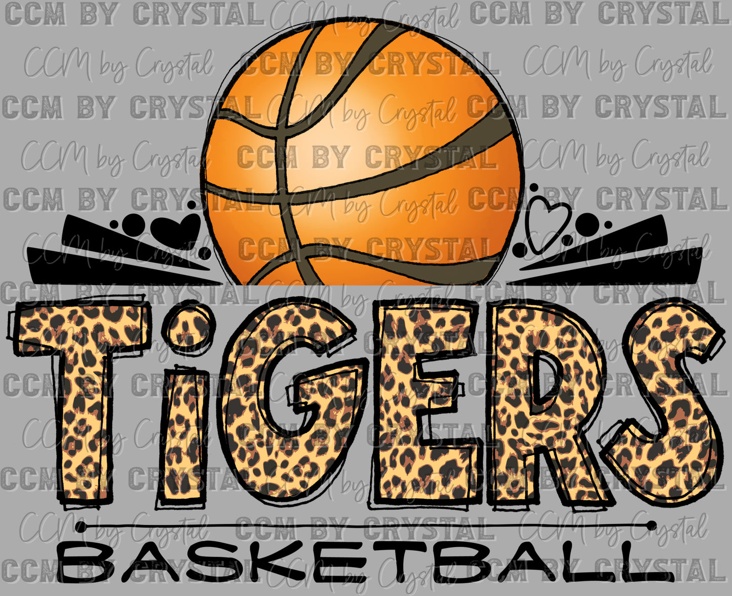Tigers Basketball Ready to Press Transfer DTF Transfer Sublimation Transfer