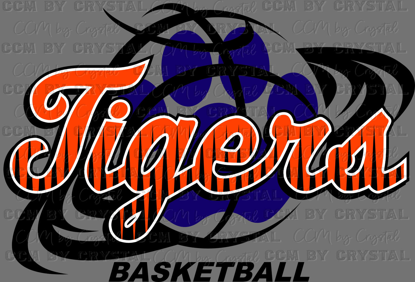 Tigers Basketball Ready to Press Transfer DTF Transfer Sublimation Transfer