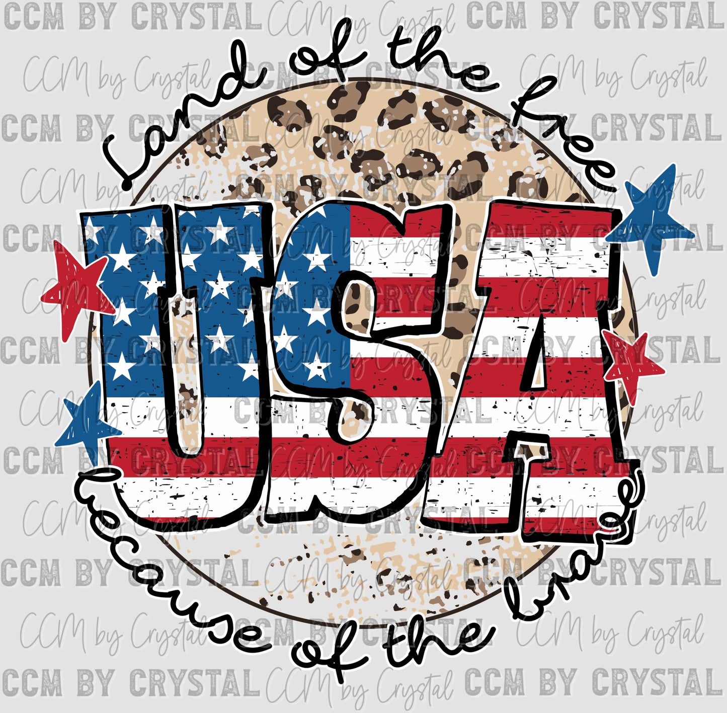 Land of The Free Ready to Press Transfer